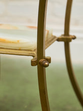Load image into Gallery viewer, 19th Century Cast Iron Marble Antique Plant Stand
