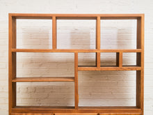 Load image into Gallery viewer, Boho Oak Solid Wood Shelf Unit
