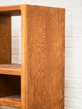 Load image into Gallery viewer, Boho Oak Solid Wood Shelf Unit
