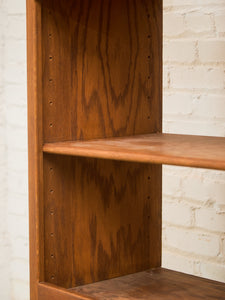 Boho Oak Solid Wood Shelf Unit