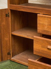 Load image into Gallery viewer, Boho Oak Solid Wood Shelf Unit
