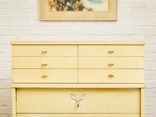 Load image into Gallery viewer, Blonde 50’s Highboy Dresser
