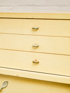 Blonde 50’s Highboy Dresser