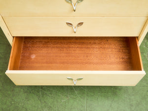 Blonde 50’s Highboy Dresser