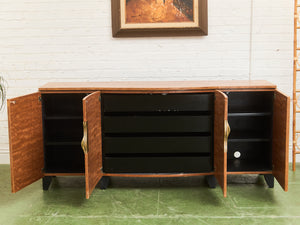 VINTAGE JAMES EVANSON ART DECO Post Modern PIERRE CREDENZA