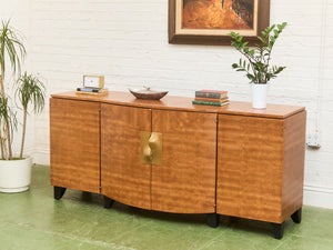 VINTAGE JAMES EVANSON ART DECO Post Modern PIERRE CREDENZA
