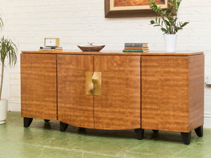 VINTAGE JAMES EVANSON ART DECO Post Modern PIERRE CREDENZA