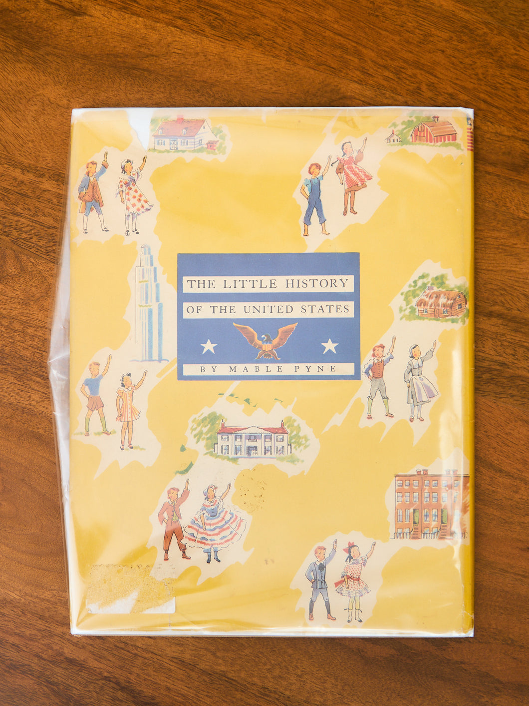 The Little History of the United States by Mable Pyne HC DJ 1940