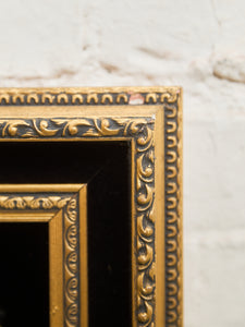 Framed Mid-Century Jewelry Christmas Tree Collage