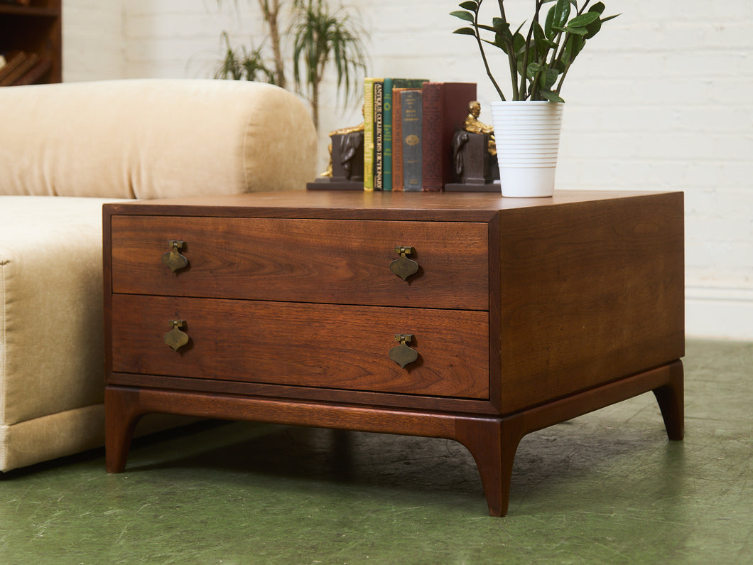 Mid-century modern Moroccan Style Large Side Table with Drawers