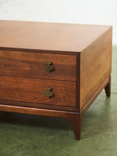 Load image into Gallery viewer, Mid-century modern Moroccan Style Large Side Table with Drawers
