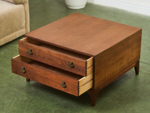 Load image into Gallery viewer, Mid-century modern Moroccan Style Large Side Table with Drawers
