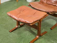 Load image into Gallery viewer, 1960s Danish Modern Lounge Chair and Ottoman by Westnofa
