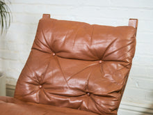 Load image into Gallery viewer, 1960s Danish Modern Lounge Chair and Ottoman by Westnofa
