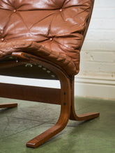 Load image into Gallery viewer, 1960s Danish Modern Lounge Chair and Ottoman by Westnofa
