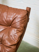 Load image into Gallery viewer, 1960s Danish Modern Lounge Chair and Ottoman by Westnofa
