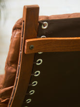 Load image into Gallery viewer, 1960s Danish Modern Lounge Chair and Ottoman by Westnofa
