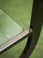 Load image into Gallery viewer, Mid-Century Modern Brass Bar Cart Milo Baughman Style Etagere
