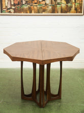 Load image into Gallery viewer, Sculptural Base Dining Table with Leaf
