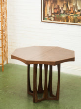 Load image into Gallery viewer, Sculptural Base Dining Table with Leaf
