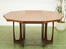 Load image into Gallery viewer, Sculptural Base Dining Table with Leaf
