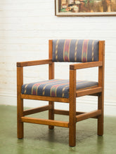 Load image into Gallery viewer, Pair of Modernist Pine Armchairs with Original Upholstery
