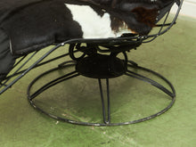 Load image into Gallery viewer, Vintage Homecrest Mid-century Wire Banana &quot;Siesta&quot; Lounge Chair, Swivels &amp; Rocks
