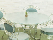 Load image into Gallery viewer, Woodard Vintage Rustic 5 piece outdoor Set
