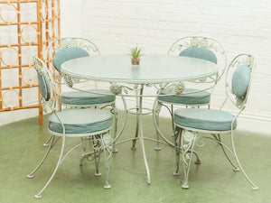 Woodard Vintage Rustic 5 piece outdoor Set