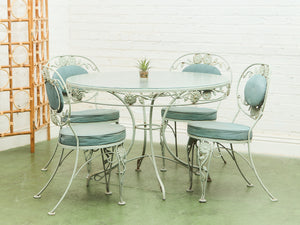 Woodard Vintage Rustic 5 piece outdoor Set