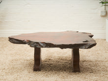 Load image into Gallery viewer, Organic Burl Redwood Coffee Table

