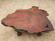 Load image into Gallery viewer, Organic Burl Redwood Coffee Table
