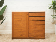 Load image into Gallery viewer, Large Multiple Drawer Mid-Century Modern Teak Cabinet Danish Modern
