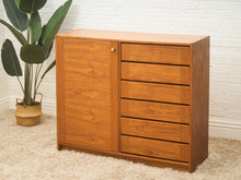 Load image into Gallery viewer, Large Multiple Drawer Mid-Century Modern Teak Cabinet Danish Modern
