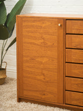 Load image into Gallery viewer, Large Multiple Drawer Mid-Century Modern Teak Cabinet Danish Modern
