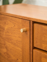 Load image into Gallery viewer, Large Multiple Drawer Mid-Century Modern Teak Cabinet Danish Modern
