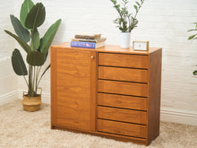 Load image into Gallery viewer, Large Multiple Drawer Mid-Century Modern Teak Cabinet Danish Modern
