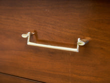 Load image into Gallery viewer, Mid-Century Modern Walnut 6-Drawer Dresser with Chrome Pulls
