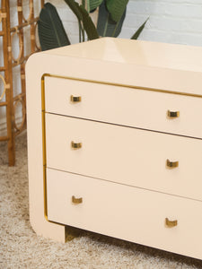 6 Drawer Waterfall Dresser