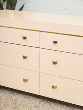 Load image into Gallery viewer, 6 Drawer Waterfall Dresser
