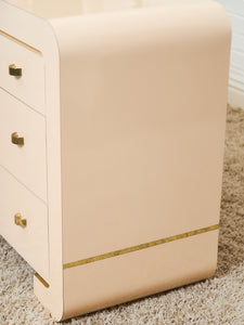 6 Drawer Waterfall Dresser