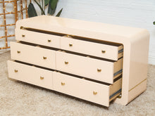 Load image into Gallery viewer, 6 Drawer Waterfall Dresser
