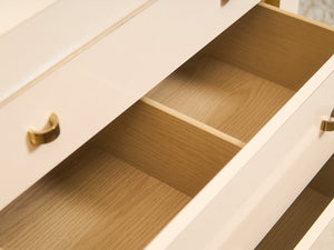 6 Drawer Waterfall Dresser