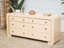 Load image into Gallery viewer, 6 Drawer Waterfall Dresser
