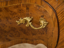 Load image into Gallery viewer, French Bombay Vintage Green Marble Top Nightstands

