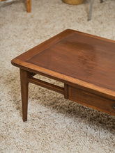 Load image into Gallery viewer, MCM Walnut Single Drawer Coffee Table
