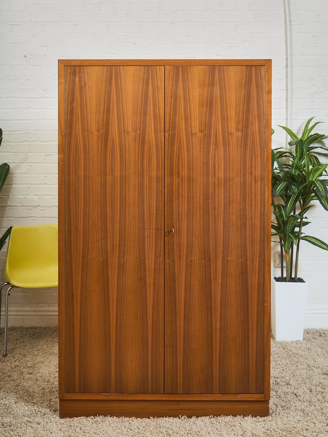 Mid-Century Modern Walnut Storage Cabinet