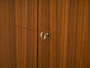Mid-Century Modern Walnut Storage Cabinet