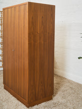 Load image into Gallery viewer, Mid-Century Modern Walnut Storage Cabinet
