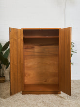 Load image into Gallery viewer, Mid-Century Modern Walnut Storage Cabinet
